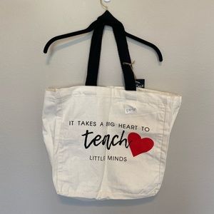 NWT Teacher Tote Bag